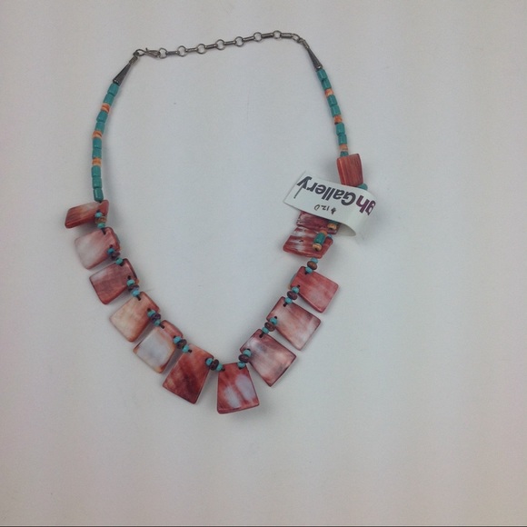 NWOT.  Navajo Artist Made Necklace - Picture 3 of 5